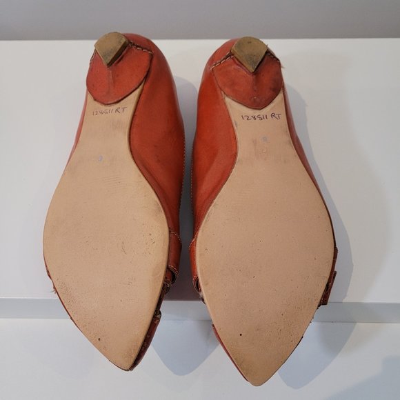 Panke Leather buckle flats - Picture 3 of 7